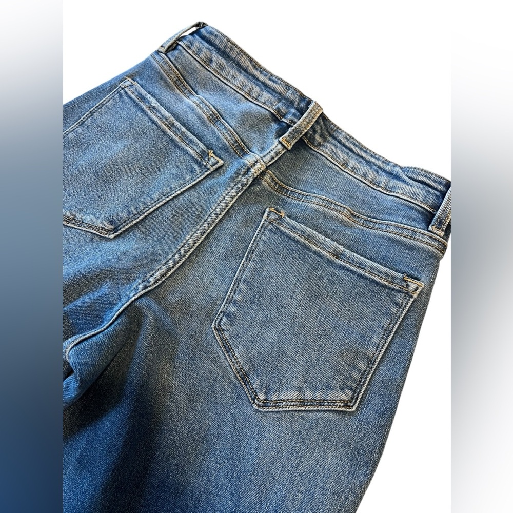 Women's Vervet Blue Flare Jeans - Picture 7 of 9
